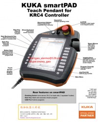KUKA KRC4 00-168-334 | smartpad control panel 