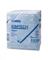 Kimberly Clark 33560 Kimtech Kimtex Blue Wipers 