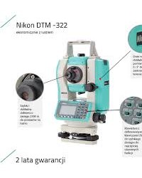 Total Station Nikon DTM 322, 2″ ( Dual Face )