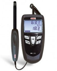 Alat Ukur Suhu dan Kelembaban Udara, Portable Thermo-Hygrometer
