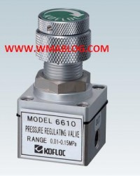 Kofloc Pressure Regulator  Valve (Precision Regulator  for Low Pressure Regulation) MODEL 6610