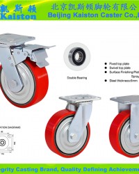Polyurethane industrial wheels
