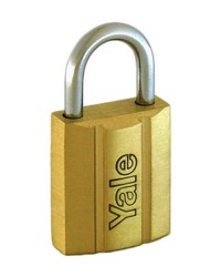 Yale Padlock Y140-20 140 Series Brass 20mm