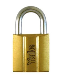 Yale Padlock Y140-25 140 Series Brass 25mm