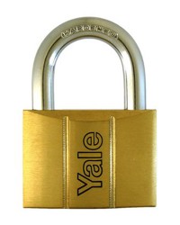 Yale Padlock Y140-30 140 Series Brass 30mm