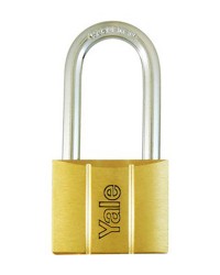 Yale Y140-40LS 140 Series Long Shackle Brass Padlock 40mm