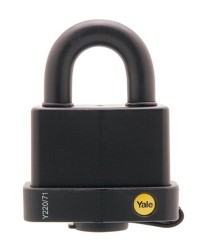 Yale Padlock Y220-71-130 Classic Series Weather Resistant Laminated Steel 71mm