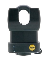 Yale Padlock Y221-52-125 Classic Series Weather Resistant Laminated Steel Closed Shackle 52mm