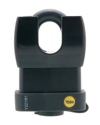Yale Padlock Y221-61-130 Classic Series Weather Resistant Laminated Steel Closed Shackle 61mm