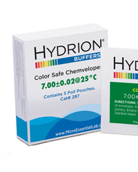Hydrion Buffer Chemvelopes, Color Safe 7.00