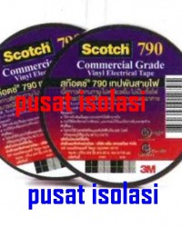 Isolasi Listrik Scotch 790 3M/Electrical Tape