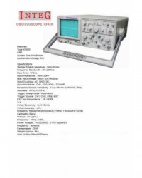 INTEG IO-620 Analog Oscilloscope