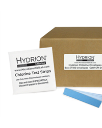 Hydrion Chlorine Env. 10-200ppm(100/ctn)