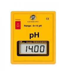 LUTRON PH-214 PH BENCH METER, with temp. compensation adjustment