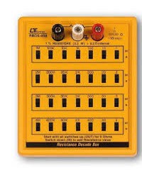 LUTRON RBOX-408 RESISTANCE DECADE BOX, Bench type