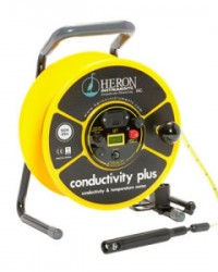 Heron Conductivity Plus Water Level and Temperature Meter, 150M
