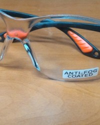 kacamata besgard,safety glass Clear Mirror anti fog coated