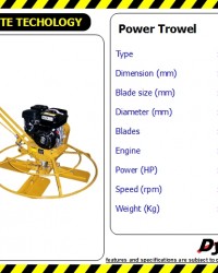Power Trowel