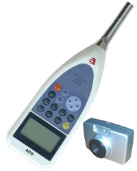 SOUND LEVEL METER TYPE 1 WITH  CALIBRATOR ACO 6238 || PORTABLE NOIS METER