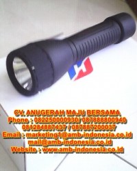 Lampu Senter Led Explosion Proof Rechargeable Warom BAD 206 LED Torch Lamp
