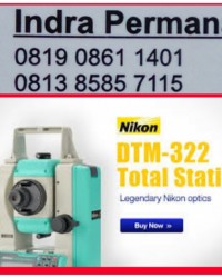 Harga Jual Total Station Nikon Dtm 322 Npl 322 | Baru Dan Bekas | 