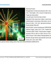 Lampu Hias Motif Fireworks FR01-007