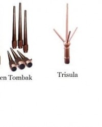 PENGAKAL PETIR KONVESIONAL 2 TIANG