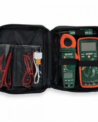 True RMS Multimeter and Clamp Meter Electrical Test Kit Extech TK430