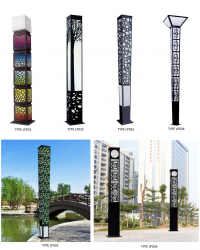 Tiang Lampu Taman Type  LP035