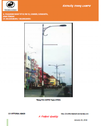 Tiang PJU Antik Type AT001