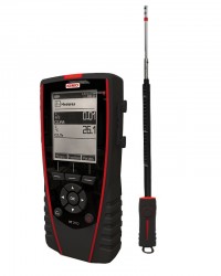 TELESCOPIC VANE PROBE THERMO-ANEMOMETER || VANE ANEMOMETER VT-210TP KIMO