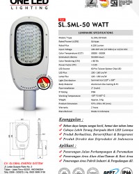 Lampu PJU MUlti LED 50 Watt - SL.SML - 50 Watt