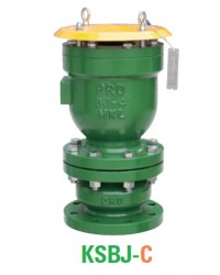 AIR RELEASE & VACUUM BREAKER WITH SURGE CHECK VALVE