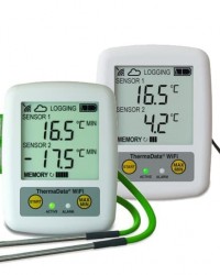 Wifi Dual Channel Thermocouple Thermometer Data Logger