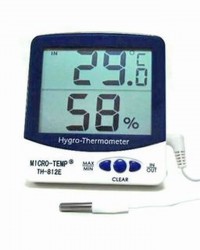 Thermohygrometer with Indoor Outdoor Temperature TH-812E