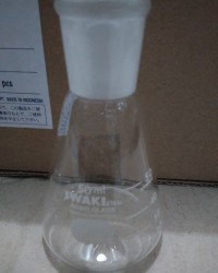 Erlenmeyer flask, Without GS, 50ml TS 19.26 No.5021FK50-19-B