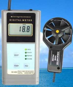 Alat Penguji Kecepatan Angin Anemometer Digital AM-4832