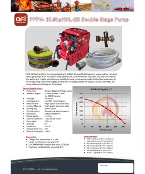 Pompa Pemadam Portable PFPN-32.5hpKHL-2D