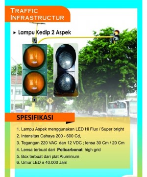 Traffic LED Tenaga Surya Di Surabaya