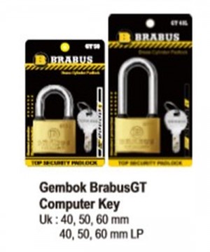 GEMBOK BRABUS GT COMPUTER KEY