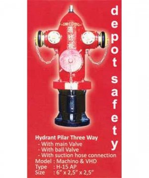 Hydrant Pillar Three Way | Hooseki