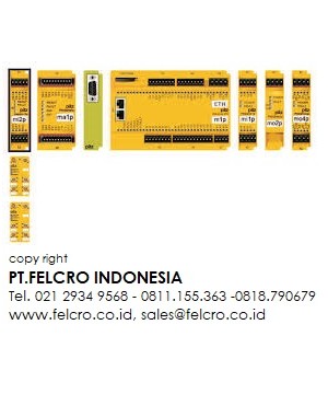 Jual Pilz safety relay PNOZ | PT. FELCRO INDONESIA