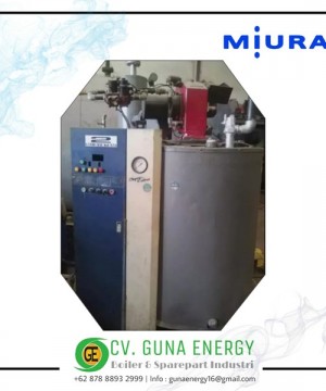 Steam Boiler Miura Gas 1500 Kg