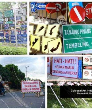 Rambu Lalu Lintas / Sign Board Murah Di Surabaya