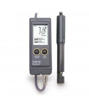 HANNA Portable Waterproof pH EC TDS Meter LR HI991300