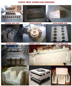 Alumina Fire Brick Shaped