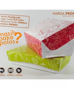 Paper Lunch Box Foodgrade