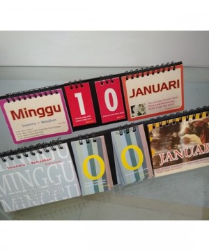 Kalender Meja 3D
