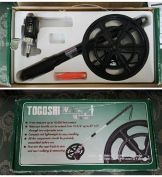 Jual Meteran Dorong Togoshi TWM-120M Measuring Wheel Togoshi TWM-120M