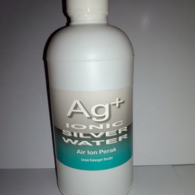 Ionic Silver Water (Ag+) Air Ion Perak 500 ml - Solusi Sehat & Cantik Alami Tanpa Obat